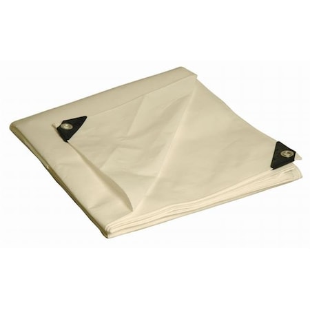 Foremost Tarp Foremost Tarp 8ft. X 10ft. White Heavy Duty Tarp  30810 30810